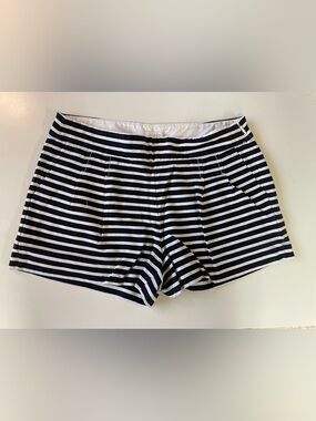 J. Crew Black & White Striped Women’s Shorts